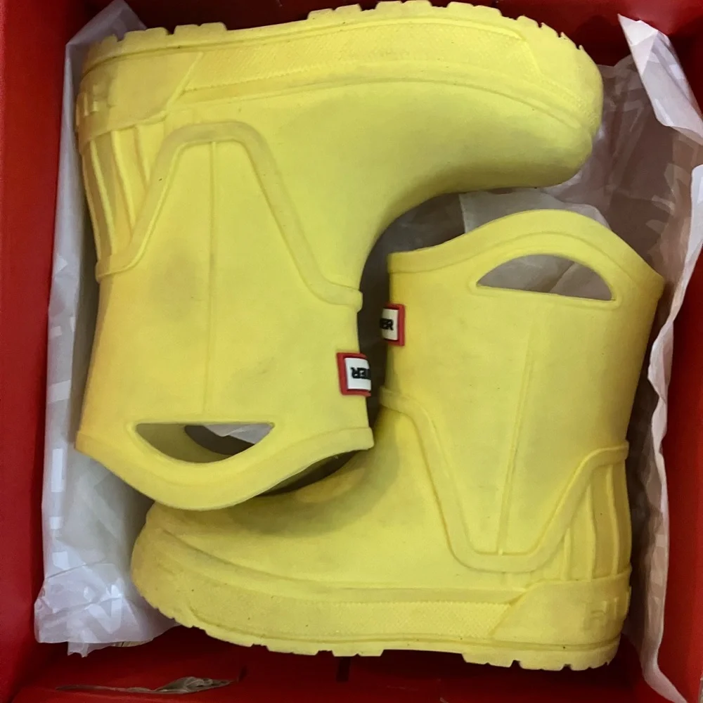 Hunter Kids Georgey Waterproof Rainboots - Picture 6 of 7